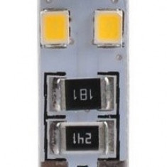 Set 2 Buc Bec Led M-Tech W5W 12V W2,1X9,5D Alb LB312W