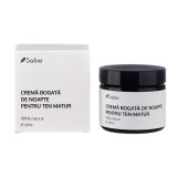 Crema bogata de noapte pentru ten matur, 60ml, Sabio