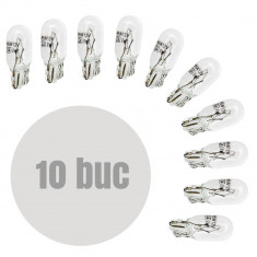 Bec de poziție W5W – T10 12V 5W – set de 10 – CARGUARD