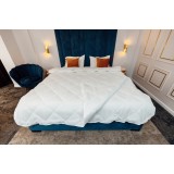 Pilota antialergica patru anotimpuri PureDream 4 Seasons Coneltex, dimensiuni 140x210 cm, dreptunghiulara, culoare alba, umplutura fibra siliconizata,