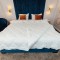 Pilota antialergica patru anotimpuri PureDream 4 Seasons Coneltex, dimensiuni 140x210 cm, dreptunghiulara, culoare alba, umplutura fibra siliconizata,