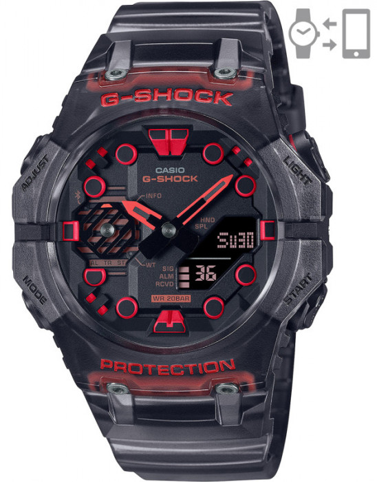 Ceas Smartwatch Barbati, Casio G-Shock, Classic GA-B GA-B001G-1AER - Marime universala