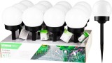 Lampa solara de gradina Strend Pro Birdun 10 cm cu LED, set 12 buc