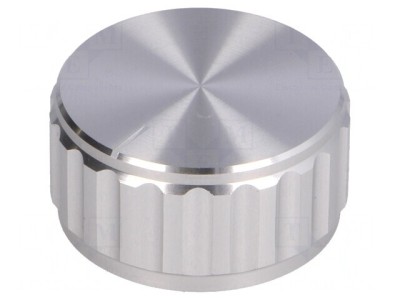 Buton rotativ aluminiu 6,35mm 30x15mm foto