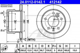 Disc frana MERCEDES SPRINTER 2-t bus (901, 902) (1995 - 2006) ATE 24.0112-0142.1