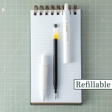 Roller cu gel G-2 Pilot Premium 0.7 mm varf mediu,reincarcabil,corp alb