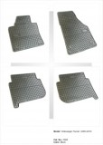 Covorase Cauciuc Auto Frogum VW Touran 1 (2003-Prezent) - Dedicate, Fara Miros, Margine Protectie
