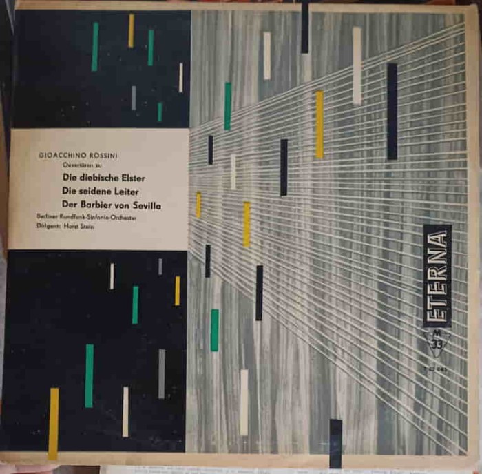 Disc vinil, LP. Die Diebische Elster. Die Seidene Leiter. Der Barbier von Sevilla-GIOACCHINO ROSSINI-248078