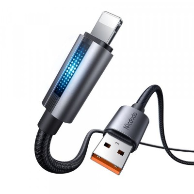 Cablu Date si Incarcare USB-A - Lightning McDodo CA-5660, 18W, 1.2m, Negru foto