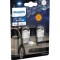 Set 2 leduri auto Galben WY21W Philips Ultinon Pro3100 SL semnalizare