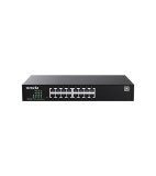 SWITCH TENDA managed, 16 porturi gigabit RJ-45, management Tenda CloudFi, metalic &quot;TEG2216D&quot; (timbru verde 2 lei)
