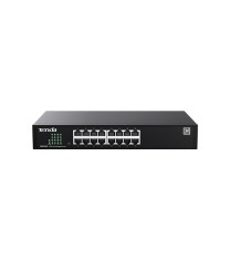SWITCH TENDA managed, 16 porturi gigabit RJ-45, management Tenda CloudFi, metalic &amp;quot;TEG2216D&amp;quot; (timbru verde 2 lei) foto