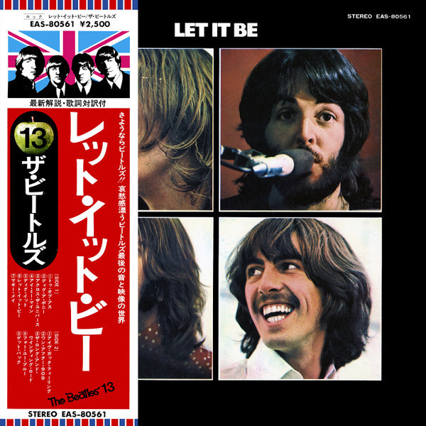 Vinil LP &quot;Japan Press&quot; The Beatles &lrm;&ndash; Let It Be (G+)
