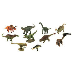 Cutie cu 10 minifigurine Dinozauri set 2