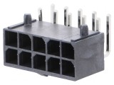 Soclu cablu-placă Mega-Fit 5,7mm 10 pini 23A, MOLEX