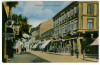 791 - GALATI, str. Domneasca, street stores - old postcard - unused, Necirculata, Printata