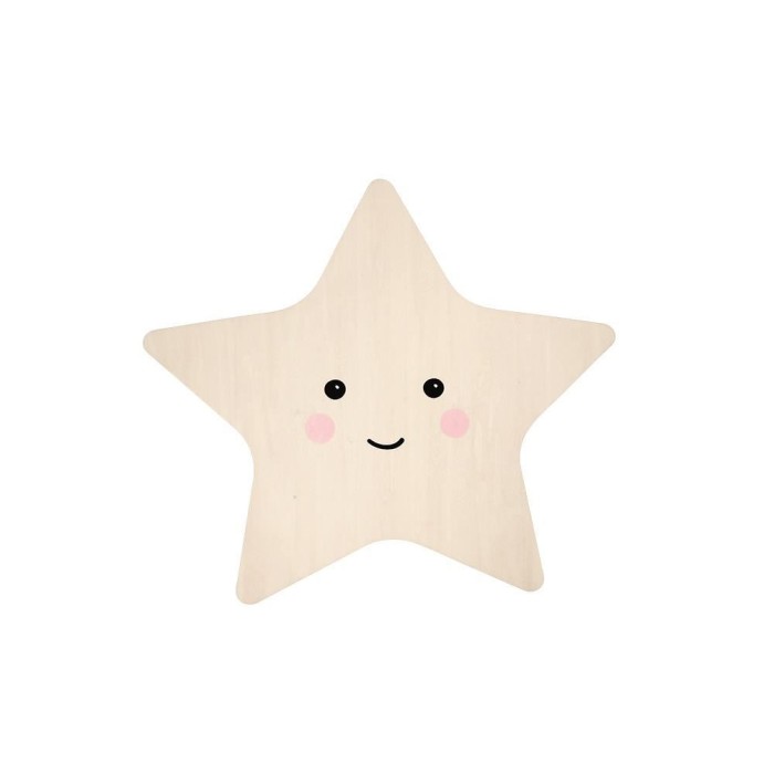 Lampa de veghe de perete, cu led, lumina reglabila si oprire cronometrata, forma stea, Lumilu Silhouette Star, Reer 52177 Children SafetyCare