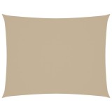 Cumpara ieftin Panza parasolar, bej, 2,5x3,5m, tesatura oxford, dreptunghiular