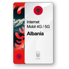 eSIM Internet Albania, valabil 7 zile, trafic 1 GB, Standard
