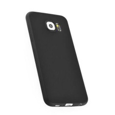 Husa de protectie ultraslim Samsung Galaxy S6 Edge-Silicon Negru