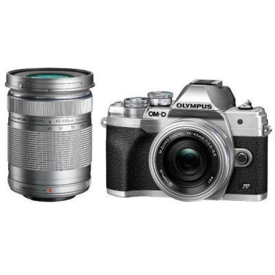 Olympus E-M10 IV 1442 EZ Pancake Double Zoom Kit slv/slv foto