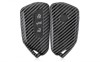 Husa Cheie Auto Kwmobile VW Golf 8/ID.3/ID.4/Leon/Skoda Octavia, Carbon Negru, Compatibila, RESIGILAT