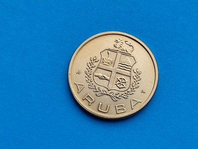 Jeton numismatic-Aruba-AUNC++ foto