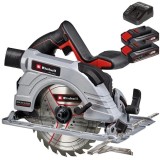 Einhell TE-CS 18/190 Li BL SE PXC + Twinpack CB + 4514095 - Fierastrau circular 190x20 mm + Set 2 acumulatori si incarcator Li-Ion 18 V 2.5 Ah