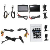 Cumpara ieftin Kit 2 camere unghi mort/2 ecrane/Vizibilitate HD