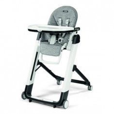 Scaun de masa 2 in 1 Siesta Follow Me, Wonder Grey, Peg Perego