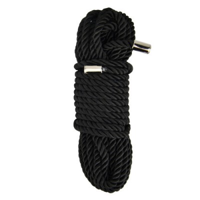 Bound to Please Silky Bondage Rope 10m Black foto