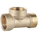 Racord Din Alama Cu 3 Cai Pentru Hidrofor 1 inch, Evotools 681818