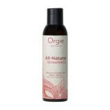 Gel Intim Natural pe Baza de Apa All-Natural Strawberry, 150 ml