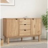 Gossi servanta otta, 113,5x43x73 cm, lemn masiv de pin