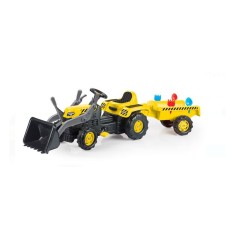 Tractor cu pedale excavator si remorca, 171 x 45 x 52 cm