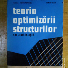 Teoria optimizarii structurilor cu aplicatii-D.Margenon,V.F.Poterasu,A.Vulpe