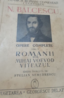 OPERE COMPLETE VOLUMUL 1,2 NICOLAE BAICESCU foto