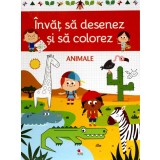&Icirc;nvăț să desenez și să colorez. Animale
