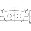Placute frana sinter Honda Jazz 250 spate Cod Produs: MX_NEW 225102563RM