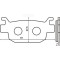 Placute frana sinter Honda Jazz 250 spate Cod Produs: MX_NEW 225102563RM