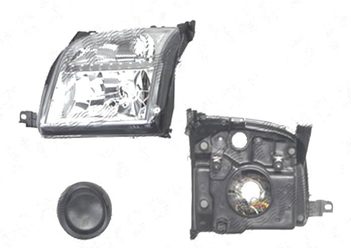 Far Ford Fusion (Jus), 08.2002-09.2005, fata, Stanga, fara carcasa becuri; H4+PY21W+W5W; electric; cu motor; DEPO