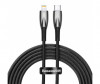 Cablu Date si Incarcare USB-C &ndash; Lightning Baseus 20W 2m Negru