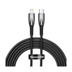 Cablu Date si Incarcare USB-C &ndash; Lightning Baseus 20W 2m Negru