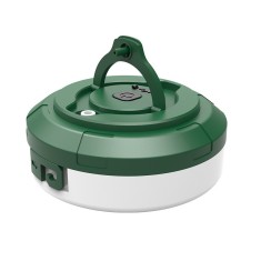 Lumină de camping LED &amp;icirc;ncărcare USB, Flippy, șir colorat, pentru aer liber, cort, Distanta 10 metri, 1800mAH, Alb Verde foto