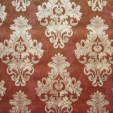 Tapet clasic, baroc, dormitor, living, visiniu, auriu, Gracia, 7070-13