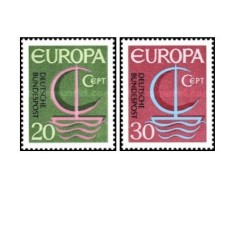 Germania 1966 - Europa, serie neuzata