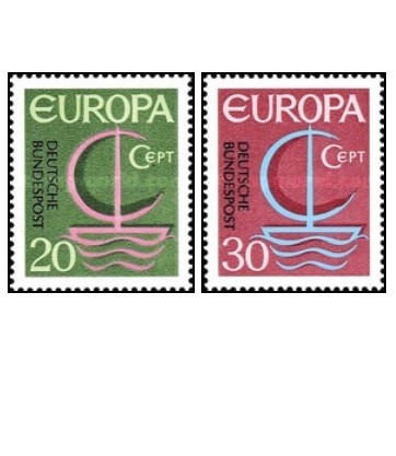 Germania 1966 - Europa, serie neuzata