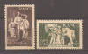 Franta 1943 - Timbre de caritate, 2 serii, 4 poze, MNH, Nestampilat