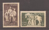 Franta 1943 - Timbre de caritate, 2 serii, 4 poze, MNH