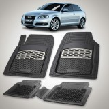 Cumpara ieftin Covorase Cauciuc Audi A3 8P Hatchback 3 usi Compatibile 2003&ndash;2013 | Silver